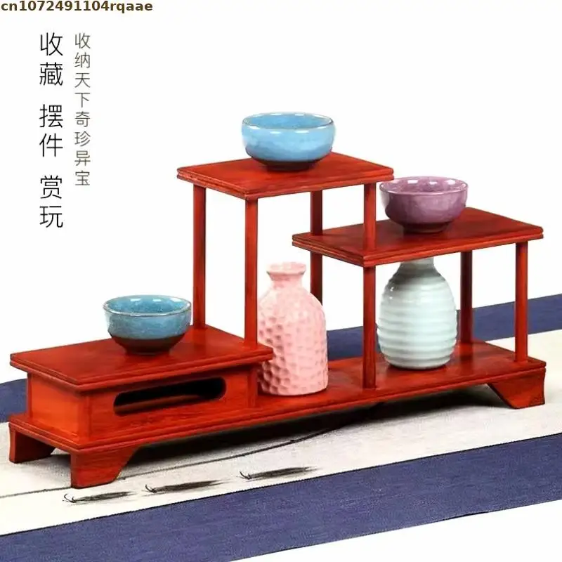 Wooden Flower Pot Holder Plant Stand Display Stand Home Garden Patio Decor Shelf