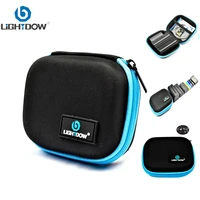 Lightdow Camera Accessorie Bag TF Card SD Crad Fabric Hard Case Portable Battery Storage Carry Pouch for DSLR Camera Accessories - Image 2