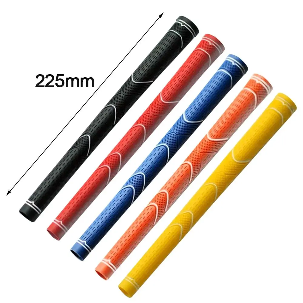 New Rubber Golf Club Grips Standard Midsize Wear-resistant Universal Handle Multiple Colors Non-slip Grip Beginner