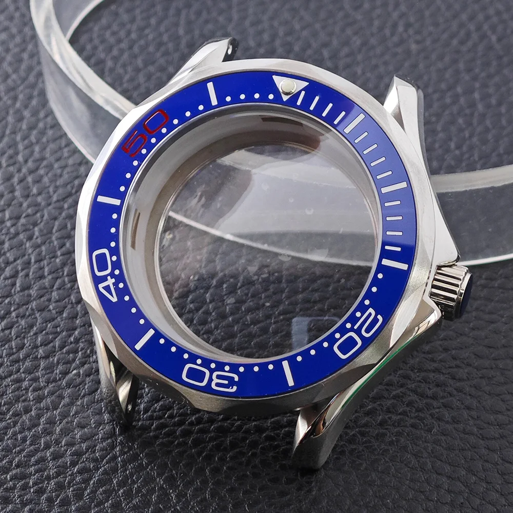 High-Quality Silvery Case Men's Diving Watch with Automatic Movement