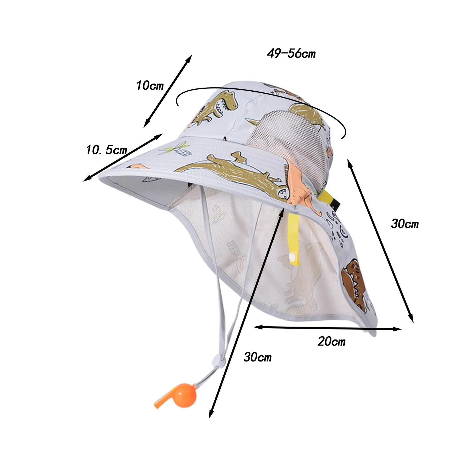 Kids Sun Hat Casual Spring Summer Packable Sunhat for Girls Boys Cartoon Beach
