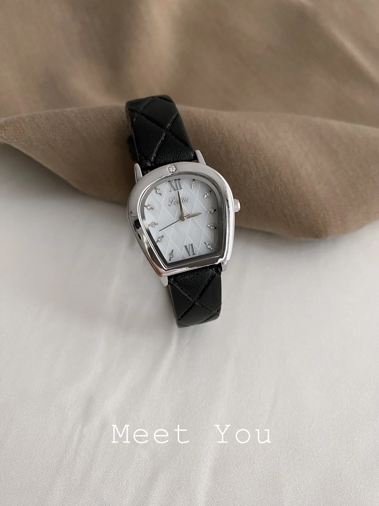 Shell New Lady Women's Watch Japan Quartz Elegant Small Fashion Simple Hours Real Leather Bracelet Clock Girl Birthday Gift Box