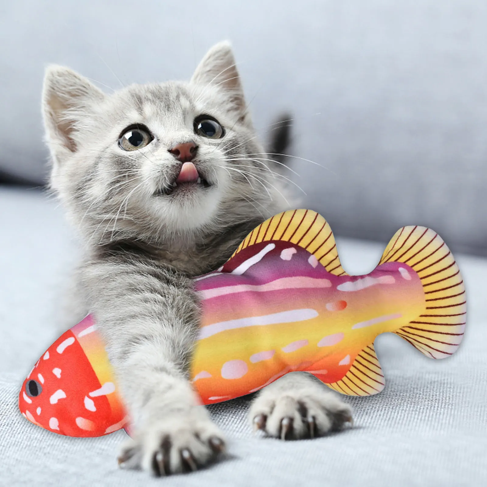 Flappy Fish Interactive Dog Toy Flappy Fish Cat Toy Electric