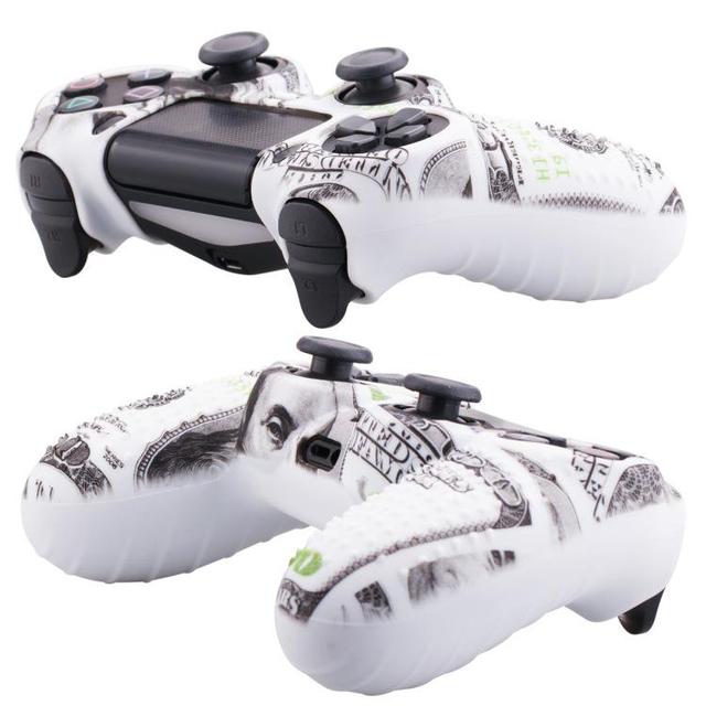 Soft  Silicone Case Cover Skin Grip Cover for  4 PS4 Wireless Controller Case