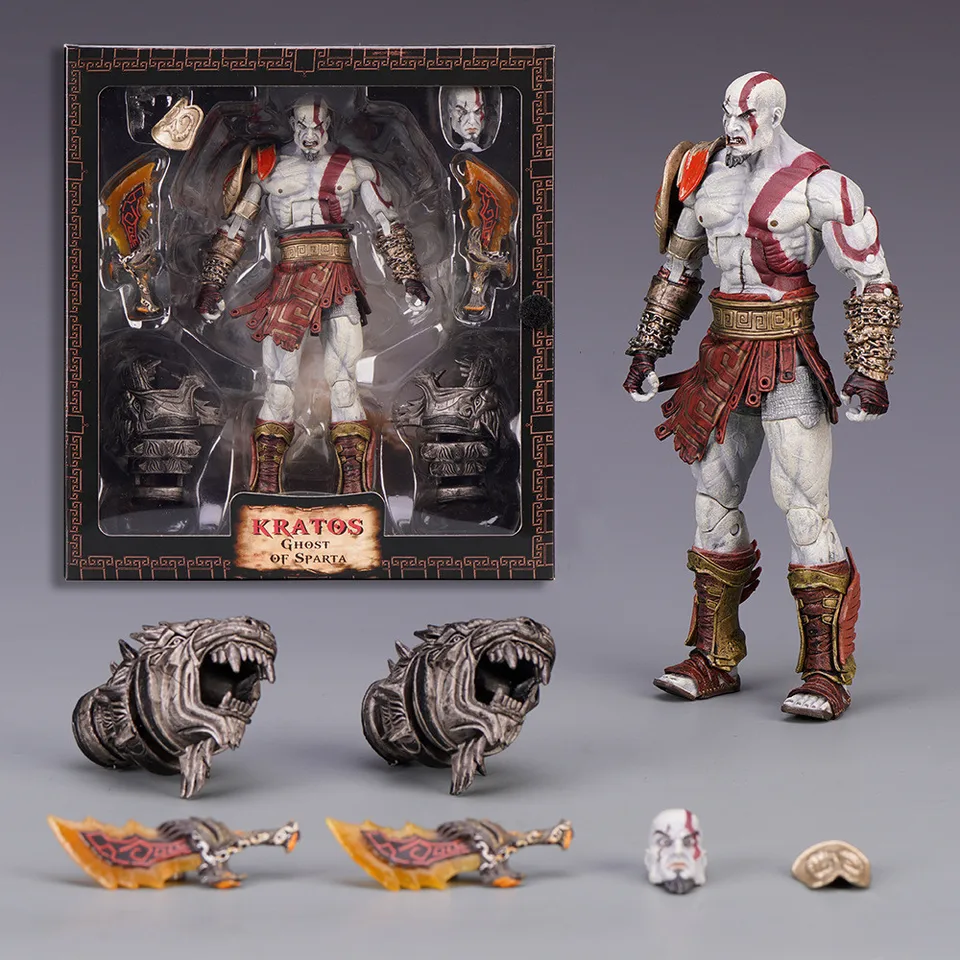 NECA God of War 3 Kratos GOW 3 Blades of Exile Nemean Cestus