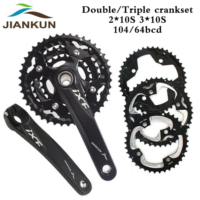 JIANKUN10464BCDBicycleCrankset24T26T32T38T42TBikeChainring