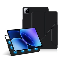 Y - Fold Magnetic Smart Cover Stand for POCO Pad X1 11.2 - in (Black)