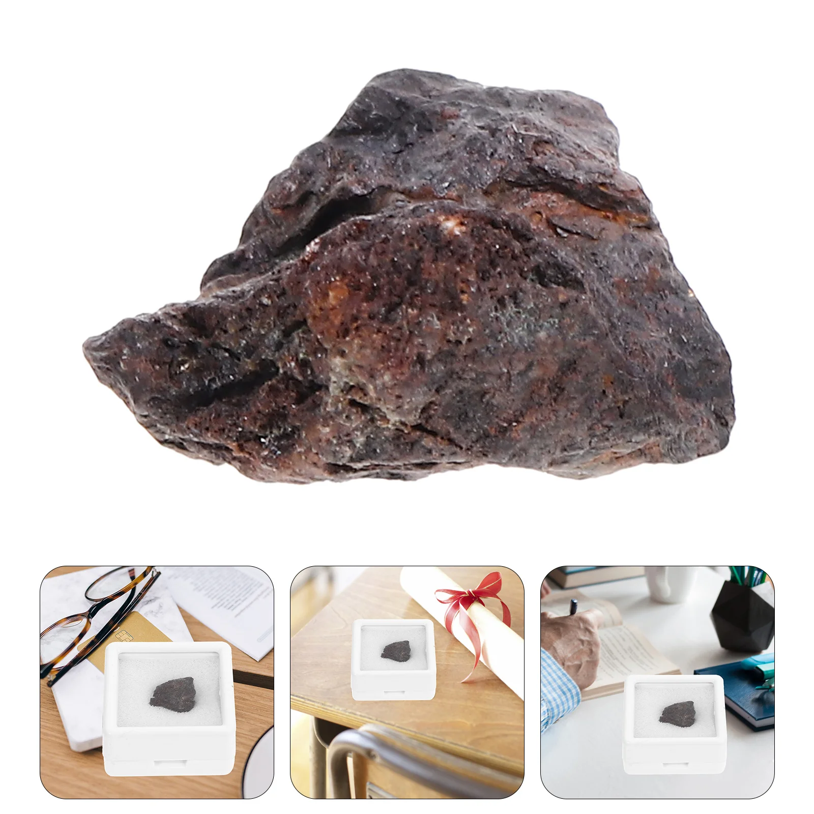 

lithosiderite sample, space necklace small meteorite rocks educational meteorite irregular meteorite science teaching tool