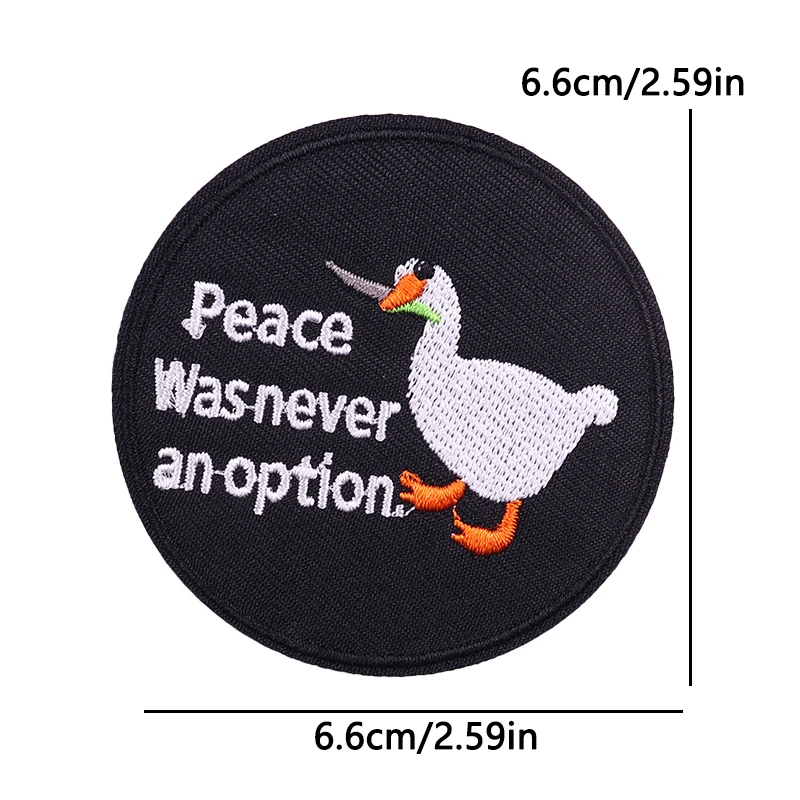 Embroidered Personality Slogan Iron-On Patch
