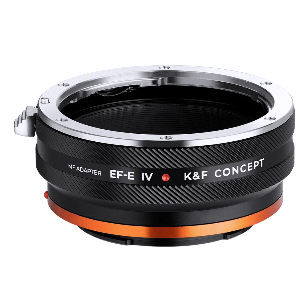 K & F Concept Ef-E Pro Canon Eos Ef Mount Lens A Sony E Fe Mount Camera Adapter Ring Per Sony A6400 A6500 A6600 A7Ii A7Si Nex-5N