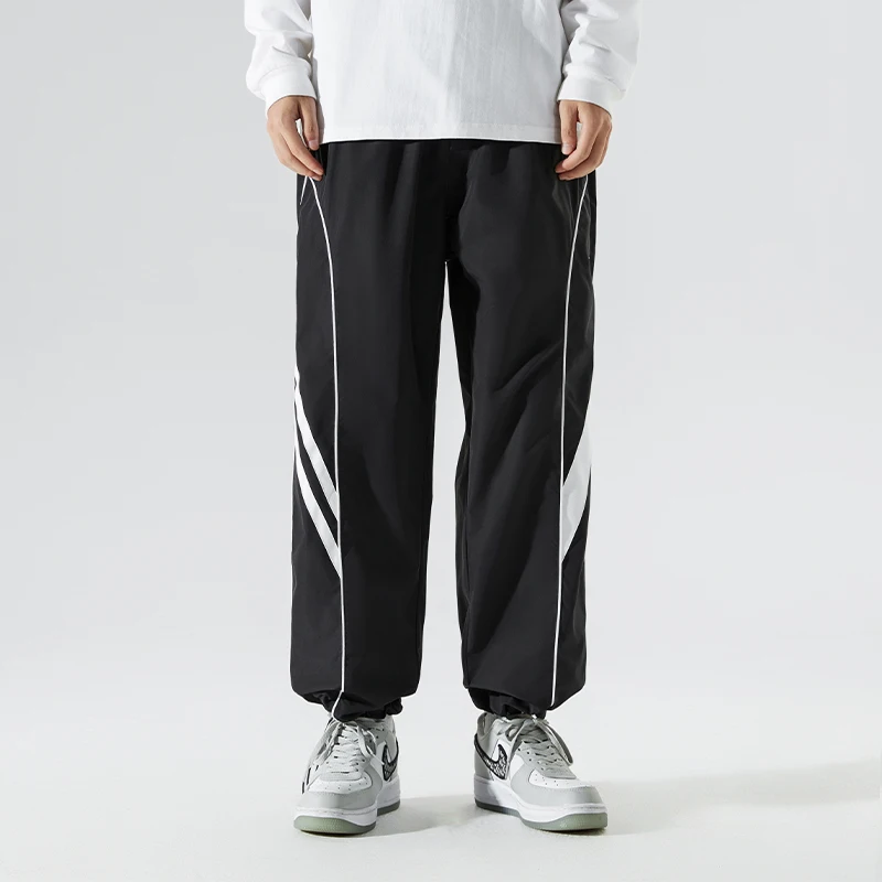 New Men's Loose Quick Dry Wide Leg Straight Leg Casual Pants Breathable Outdoors Sports and leisure commuting style pants