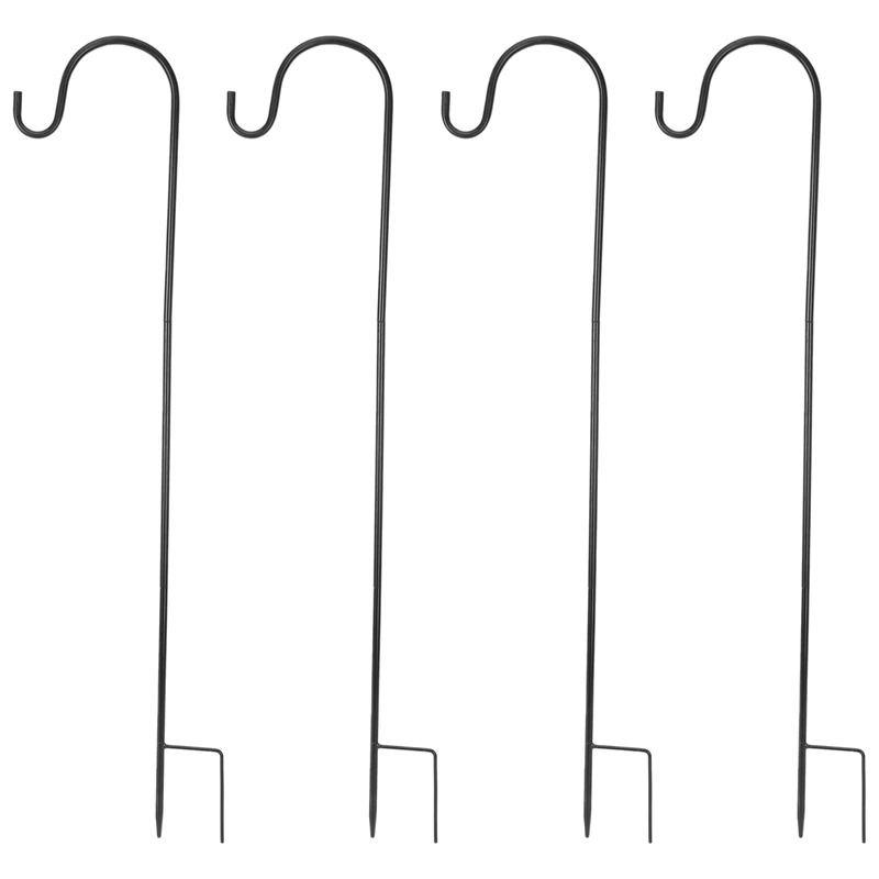 

4 шт. регулируемые Крючки для пастушек, гирлянда с основанием, садовый крючок для ограждения гирлянд, цветочных шаров, растений