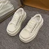 Women's Low Top Platform Skate Shoes Causal Dress Breathable Lightweight Non-Slip Sneakers Comfort Fit Walking Shoes for Lady 3
