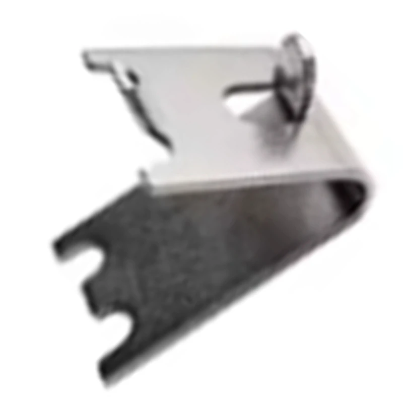 ABNO-12PCS Commercial Freezer Shelf Clips Stainless Steel Refrigerator Shelf Support Clamp Bracket Shelves Parts