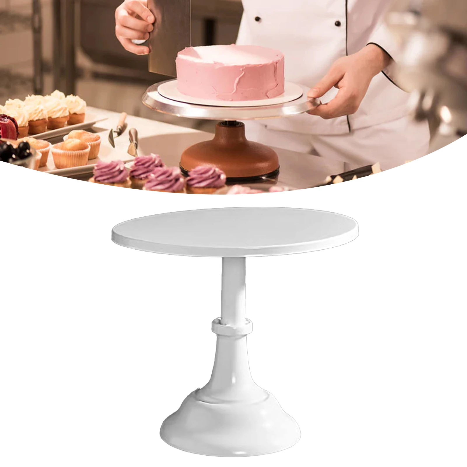 Cake Rack Cake Stand Dessert Stand Metal European Anti Slip Round for Weddings Parties Anniversaries