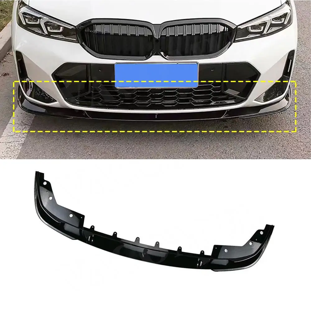 Abs Paraurti Anteriore Spoiler Lip Per Bmw G20 G28 M340I 2023 + Car Lower Guard Plate Splitter Chin Cover Paraurti Anteriore Lip Chin Spoiler