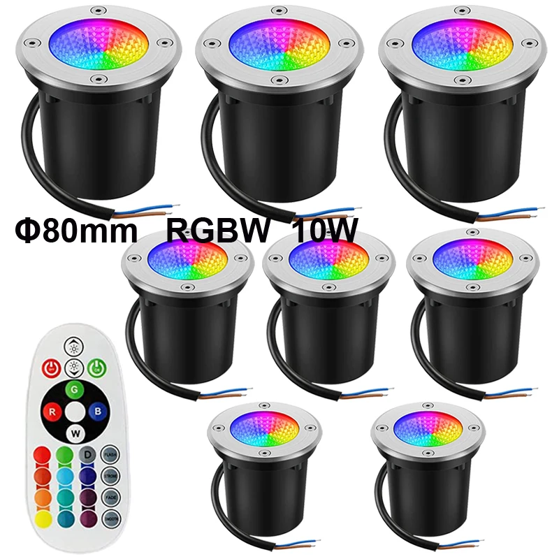 80mm RGBW 8pcs