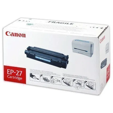Cartucho láser Canon (ep 27) lbp 3200/mf3228/3240/5730, recurso de 2500  páginas, original, 8489a002|Palo de TV| - AliExpress