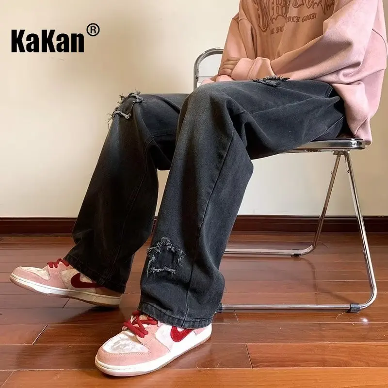 Рисунок 3 - Мужские джинсы с нашивками Kakan
