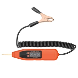 Digital Voltage Tester Pen with Display - Auto Diagnostic Probe Tool (DC 5V - 120V)