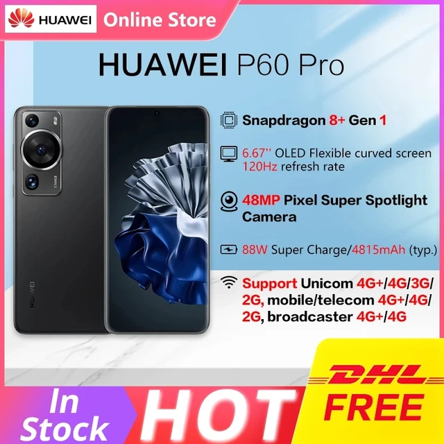 HUAWEI P60 Pro 4G SmartPhone 6.67 Inch OLED Curved Screen