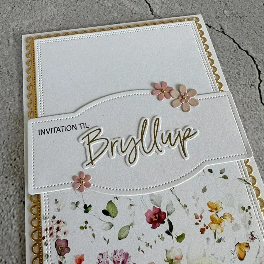 2025 새로운 레이어 공예 금속 커팅 다이 몰드 배경 인사말 카드 시리즈 스크랩북 종이 칼 금형 블레이드 펀치 스텐실