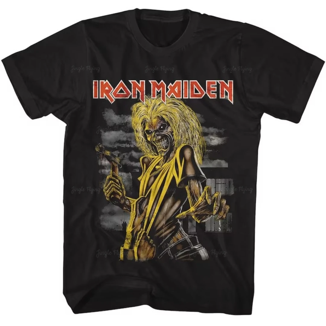 Camiseta Personalizada De Gran Tamaño Para Hombre, Camisa De Eddie, Trooper, Invasión De Rarezas, Killers, Logo De Cubierta