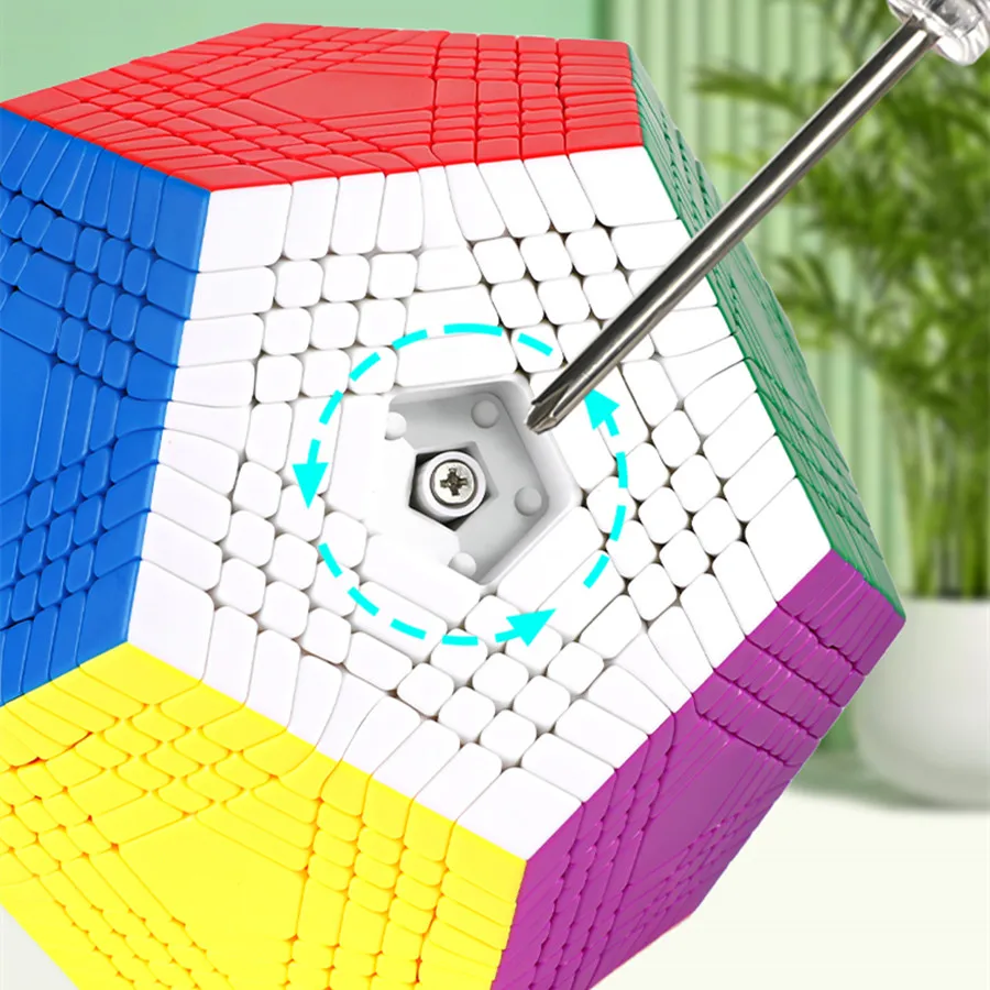 Shengshou 9x9 Megaminx Magic Cube 9x9 Megaminxeds Professional Cubo Magico Puzzle Toy For Children Kids Gift Toy 3