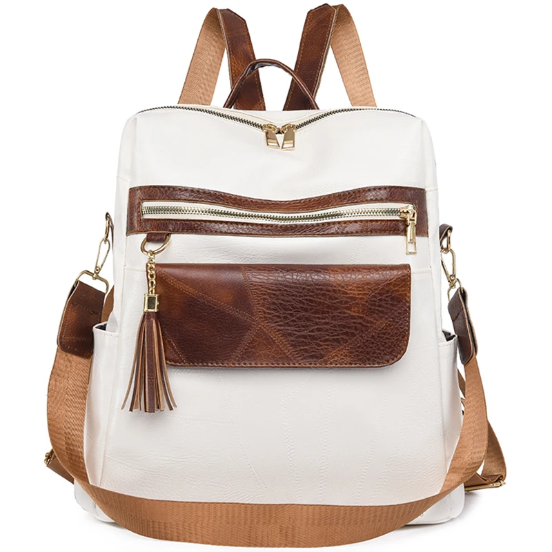 

Роскошный дизайнерский брендовый женский рюкзак, модные школьные ранцы из искусственной кожи премиум-класса, пять цветов на выбор