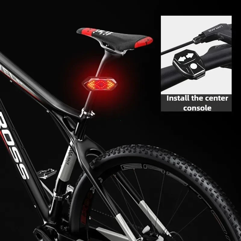Led usb vélo de montagne rechargeable vélo de vélo de vélo léger