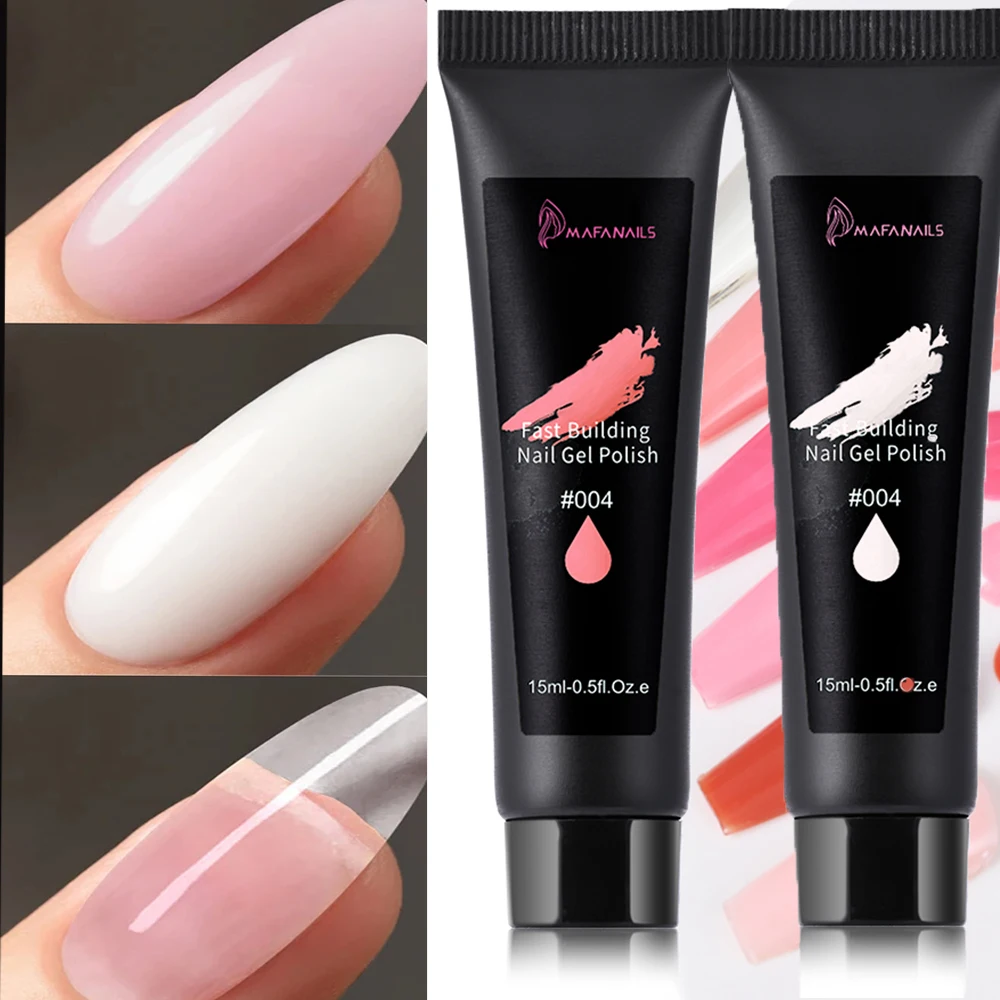 15 мл Профессиональный быстросъемный полимерный гель для ногтей прозрачный/белый/телесный розовый полигель для наращивания Полупостоянный УФ-гель для наращивания 15 мл Профессиональный быстросъемный полимерный гель для ногтей прозрачный/белый/телесный розовый полигель для наращивания Полупостоянный УФ-гель для наращивания