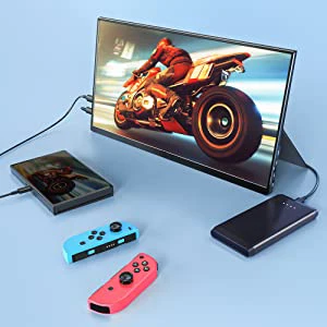 15.6 FHD 300 Nits ޴    PC Ʈ ġ PS5/4 IPS 100% sRGB HDR LCD  HDMI USB-C ÷