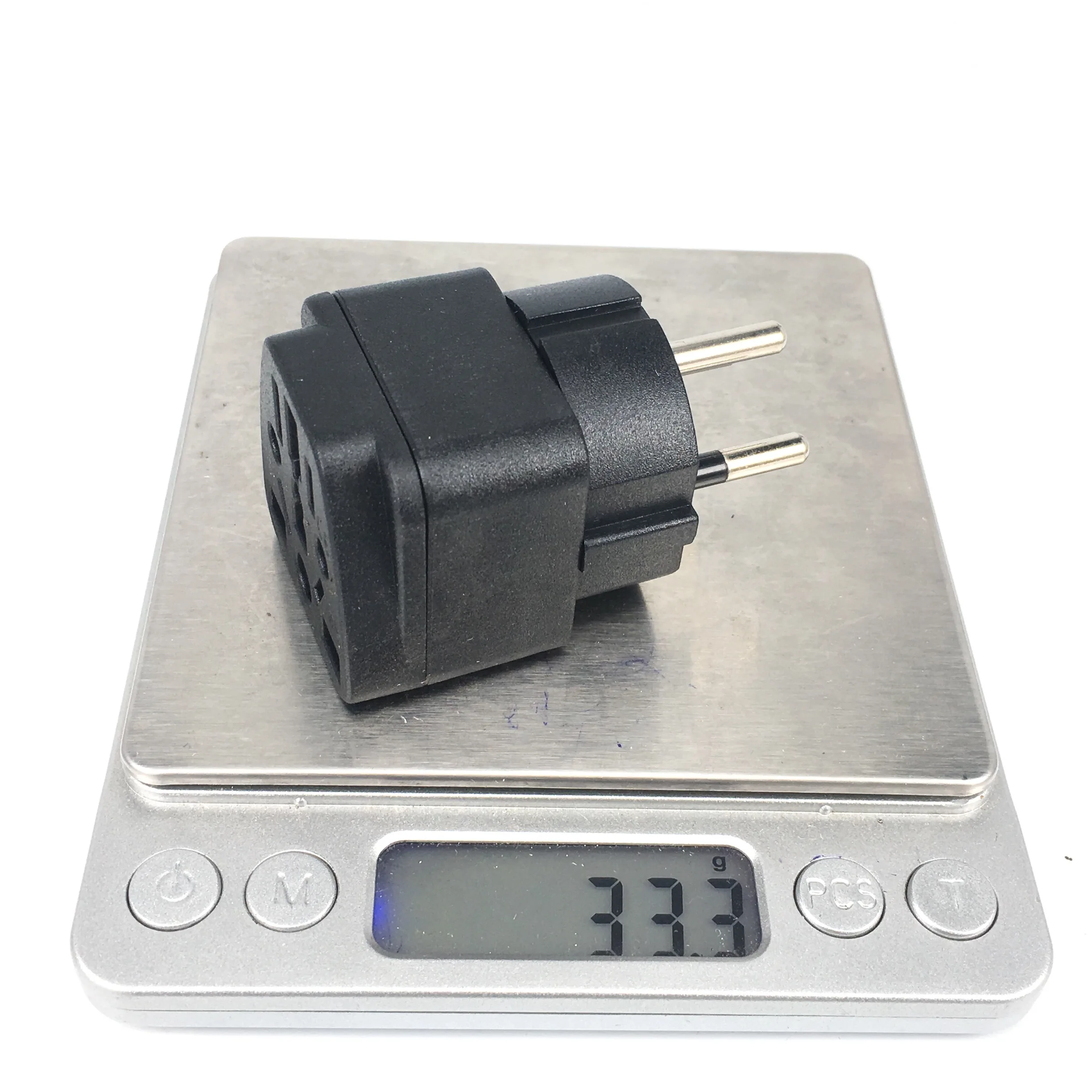 Universal Israe IL Plug Adapter 3 Pin EU Euro AU US UK To Israel Travel Adapter Electric Power Cord Charger Socket Outlet