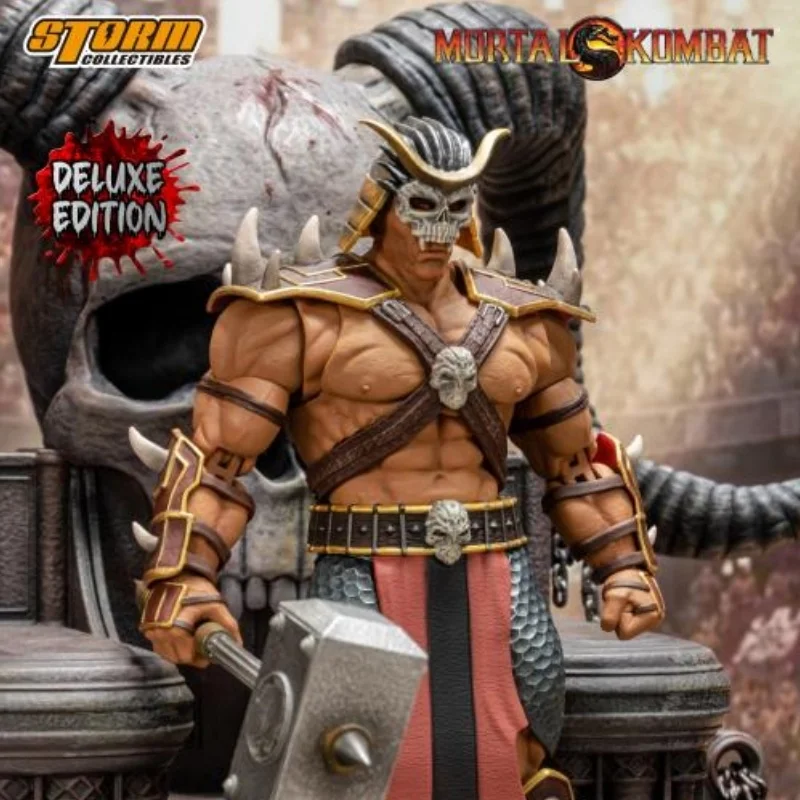 

[In Stock] Storm Toys 1/12 Real Person Quick Hit Shao Kang Final Boss Movable Doll Toys