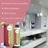 Bathroom Glass Cleaner Shower Door Water Spot Remover Hard Water Stain Remover Bathtub Scale Cleaner Wash Basin Descaling Liquid 5