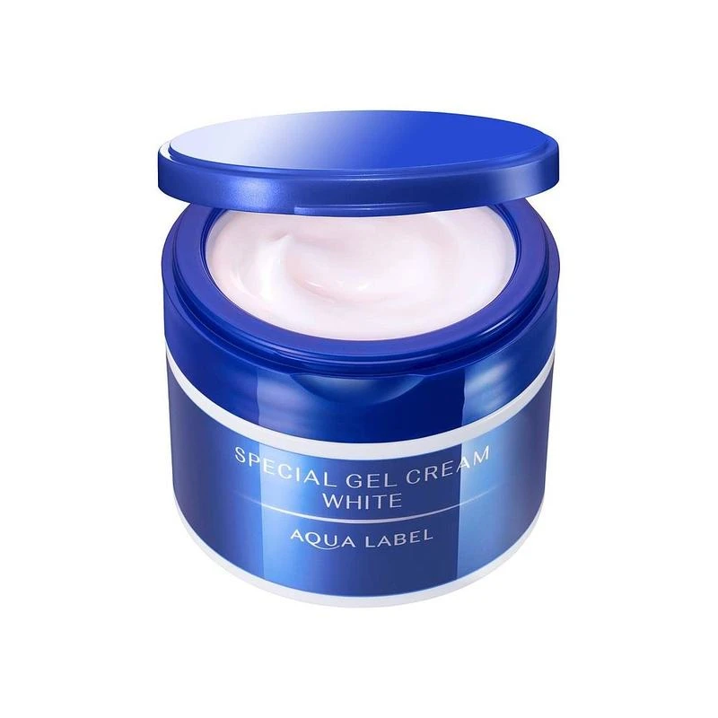 Original Japan Shiseido Blue Aqua Label Special Gel White All in One