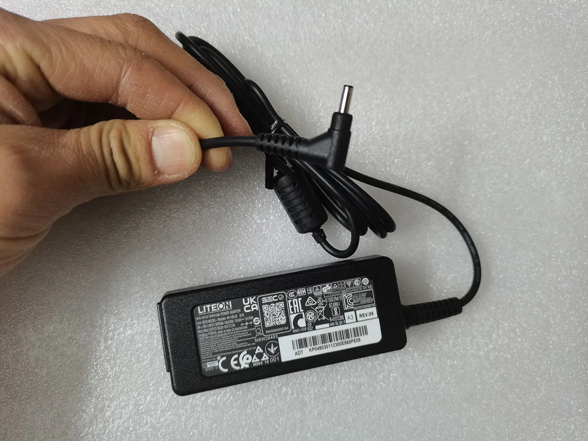 Oem Liteon 19v 2.37a 45w Pa1450263.0 mm 1.1 mm para Acer Spin Sp51352n Adaptador ac Puryuan Genuine Novo - Imagem 5