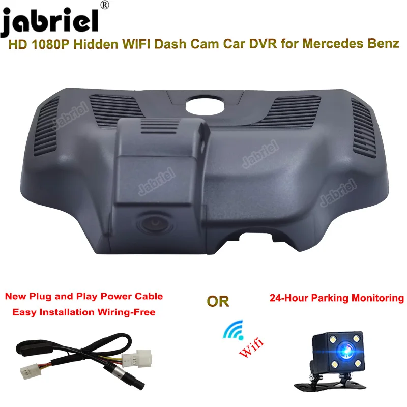 

Car DVR HD 1080P WiFi Video Recorder 24H Dash Cam For Mercedes Benz GLB 200 4MATIC EQB 350 4MATIC AMG GLB 35 4MATIC 2019-2023