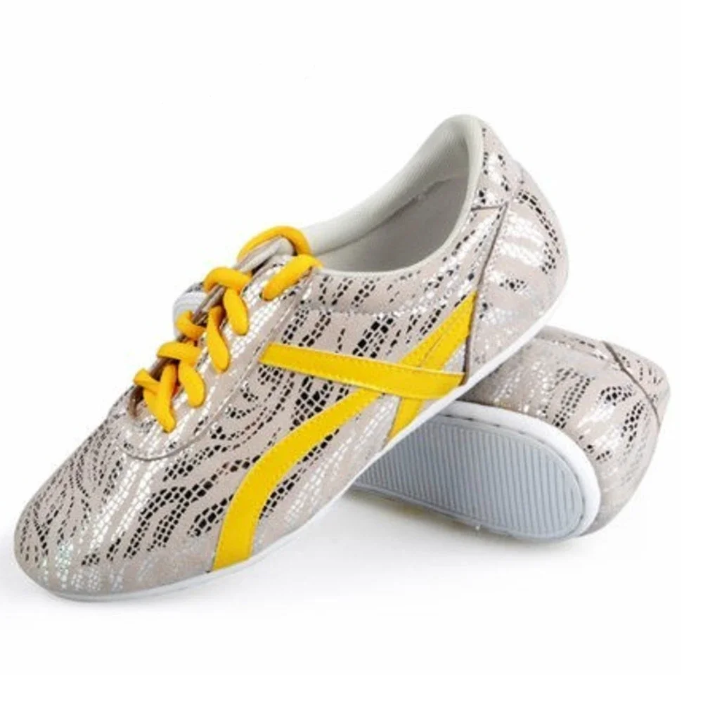 High Quality Cowhide Tai Chi Shoes Soft Real Leather Kung Fu Shoes Martial Arts Sneaker Sports Training Footwear Size 33-43