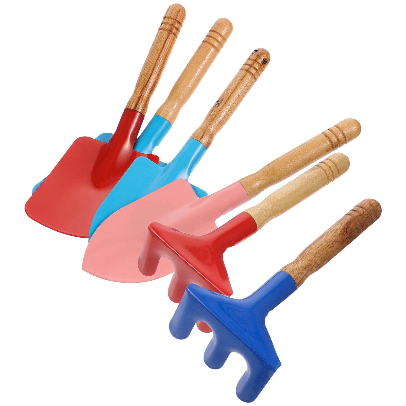 

6 PCS Kids Toy Toy Wooden Playset Tools Colorful Iron Child Children’s Toys
