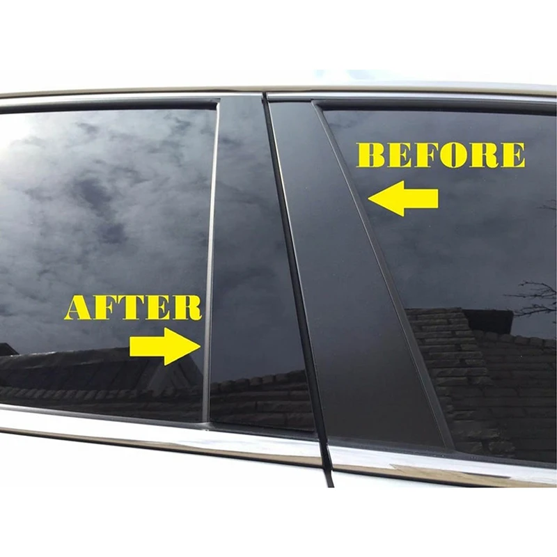 6Pcs    Ʈ Windwo Ŀ Kia Sorento UM 2015 2016 2017 2018 2019 2020  Ʈ BC  ƼĿ