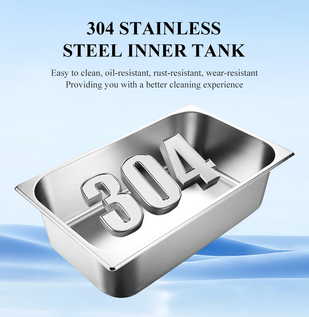 Ультразвуковой очиститель 30 л, промышленное оборудование 600 Вт ...