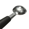 1PC Multi functional ice cream scoop Stainless steel double headed fruit ice cream scoop Watermelon Ball Digger Kitchen tools 6