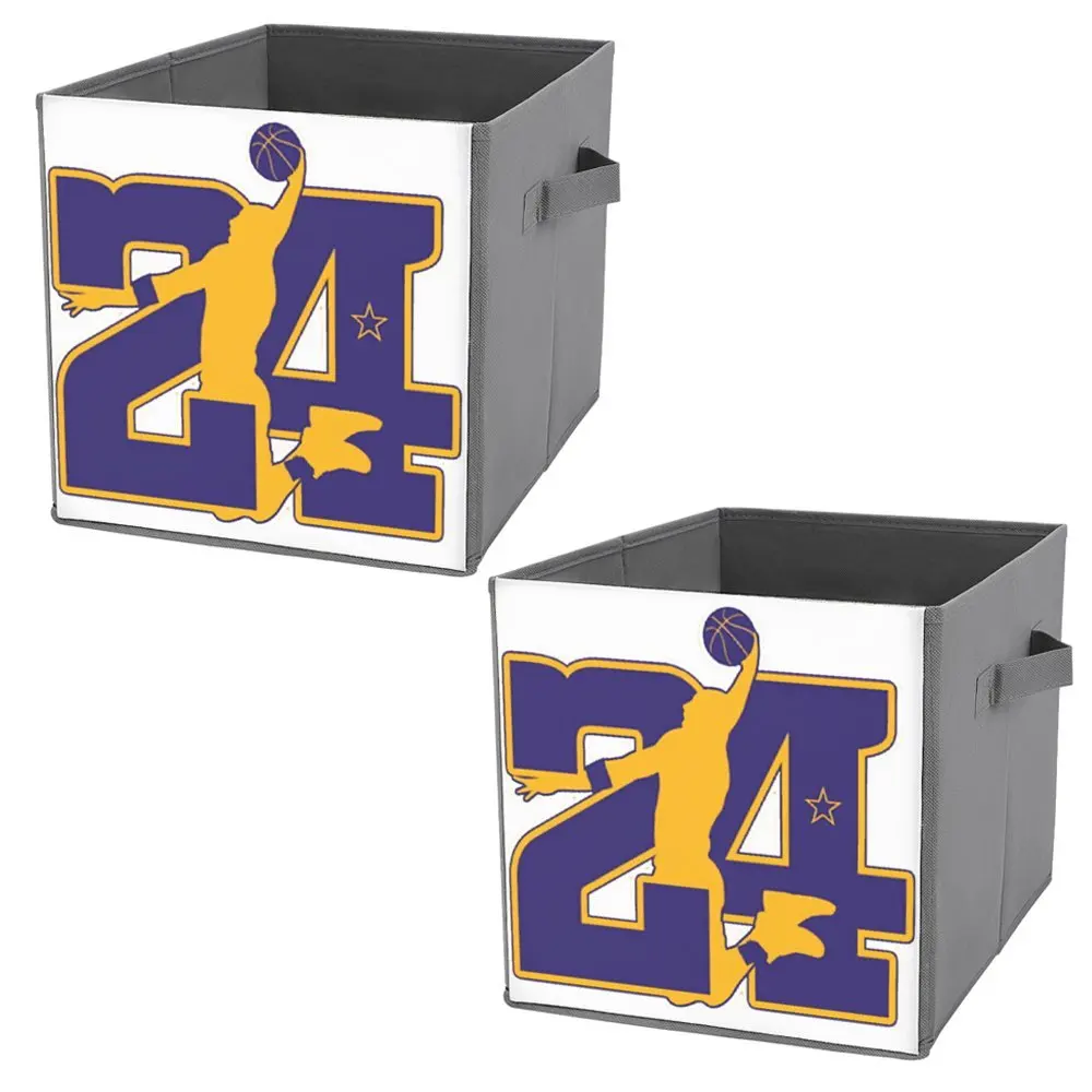 Kobes E Bryanter 24 2023 Basket Stars (8) Scatola Portaoggetti Pieghevole Contenitori Portaoggetti Multifunzionale Vendita Calda Stoccaggio Di Calzini