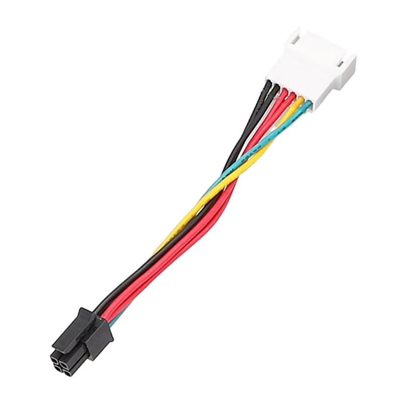 

Versatile 6 Pin to Small 4 Pin Fan Control Board Converter Cable Perfect for DIY Enthusiasts and Repair Professionals