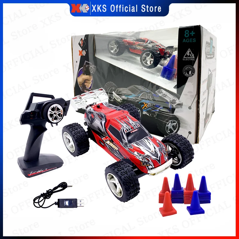 Wltoys 2019 1/32 ̴ RC ڵ, 2.4G Reomte Contorl AWD ε 30 km/h  2WD   帮Ʈ RC 峭 ڵ, ƿ 