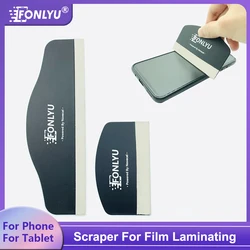 FONLYU Mobile Phone Tablet Screen Protector Hydrogel Film Scratch Card Scraper Squeegee For iPad For iPhone Shovel Debubble Tool