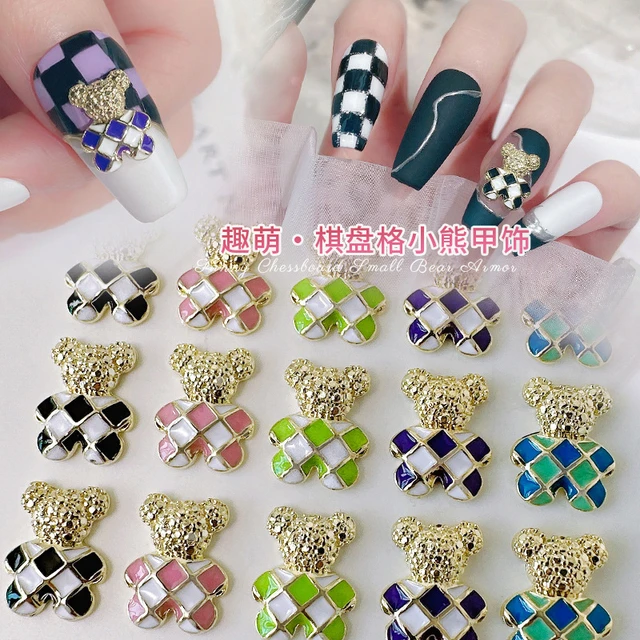 chanel nail charms 3d