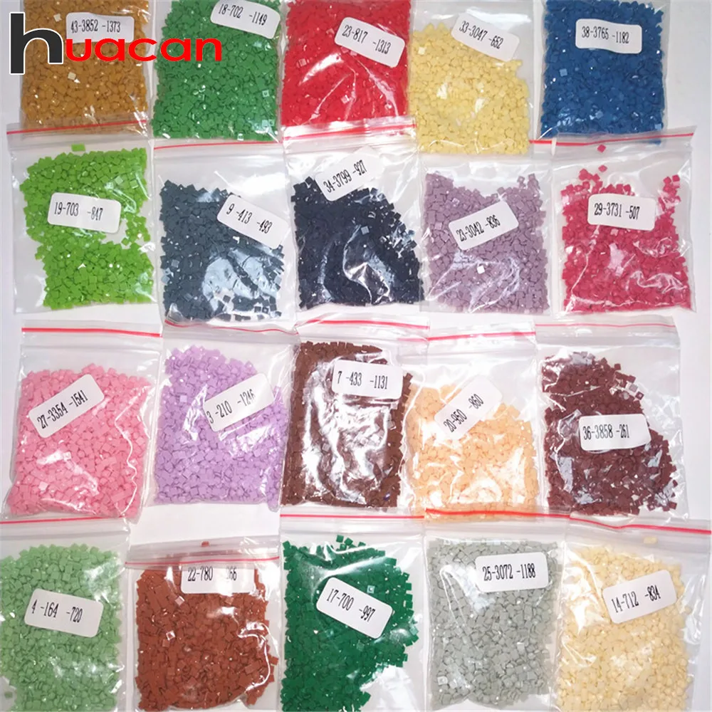 DMC 447 Color Round/Square Drills Diamond Painting Accessory 5D DIY Diamond Embroidery Rhinestone Huacan diamond painting accessories diamond painting accessory box