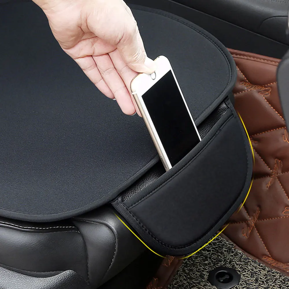 Luxury Car Front Seat Cover Protector Cushion Pad - Premium Auto Accessories